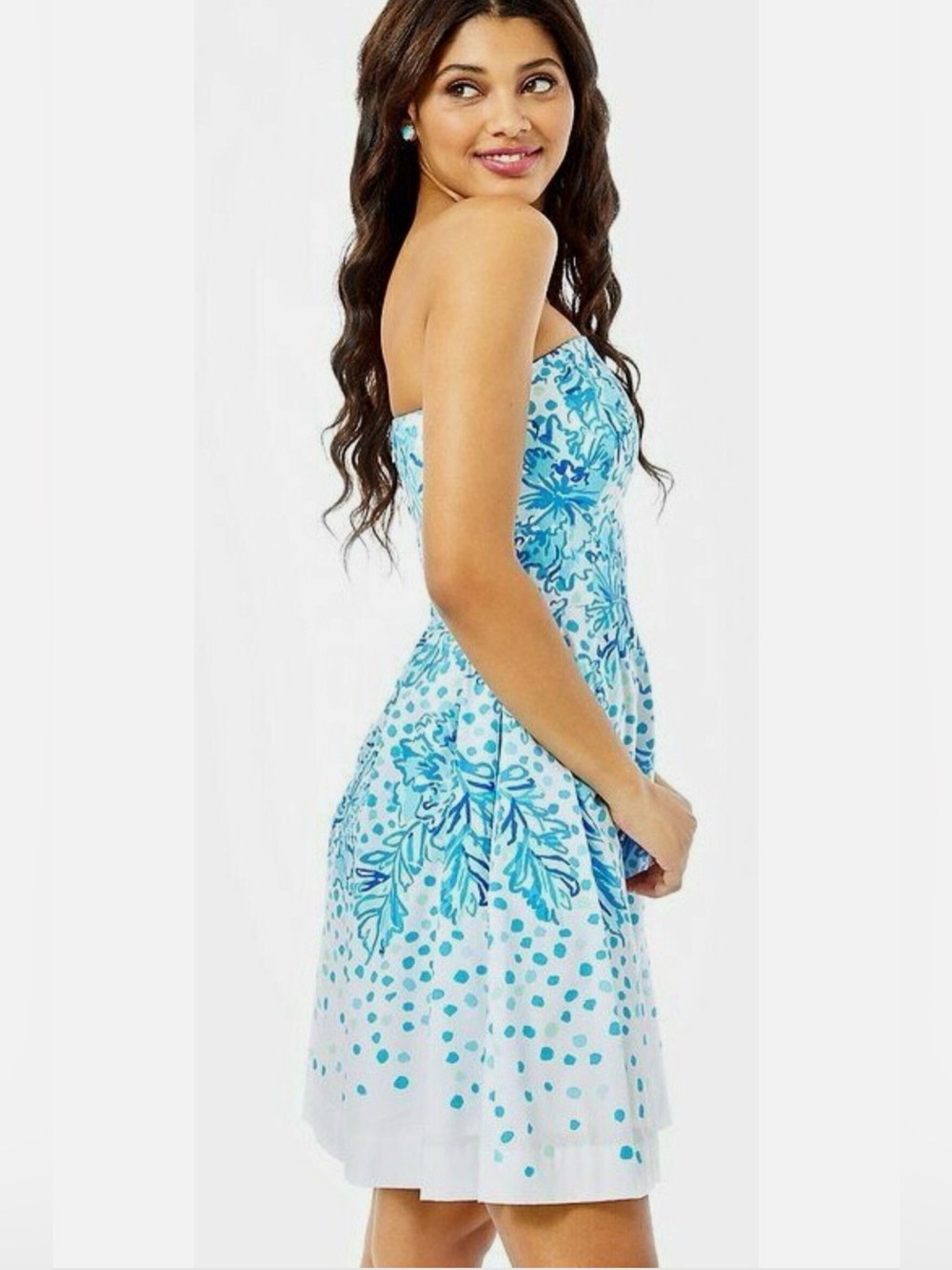 Lilly Pulitzer Kensie Dress Karma Camellia - Picture 4 of 8